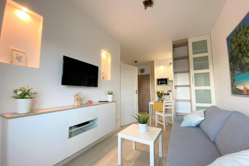 Apartment Homely With Balcony - 3 Km To Baltic Sea Gdansk